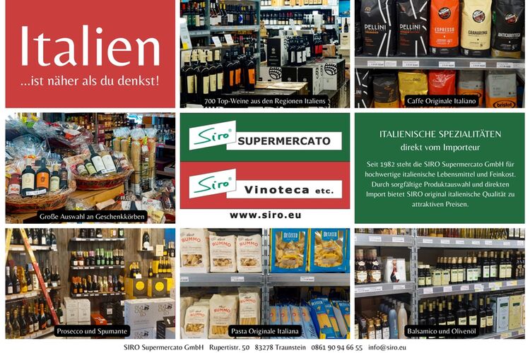 SIRO Vinoteca / SIRO Supermercato in Traunstein